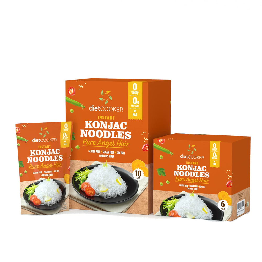 DIET COOKER Gluten-free Konjac Noodle fits gluten-free meals