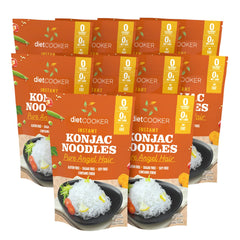DIET COOKER Shirataki Noodle Angel Hair pack for light, low-calorie meals