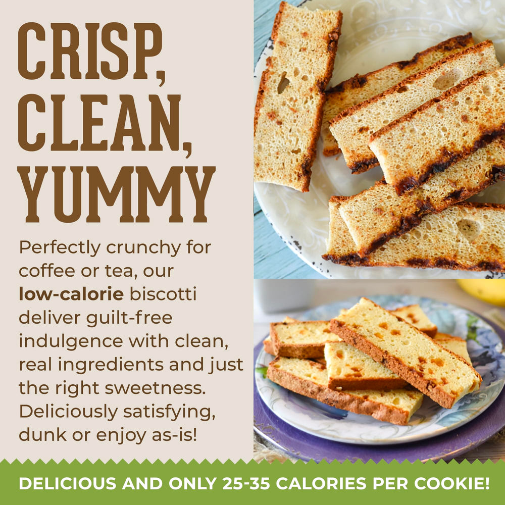 Dijas pistachio biscotti individually wrapped for on-the-go snacking