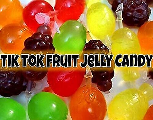 Din Don JU-C Jelly Hit or Miss challenge with fruit-shaped candy
