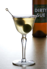 Dirty Sue bottles shown side by side, ideal for fast bar prep.