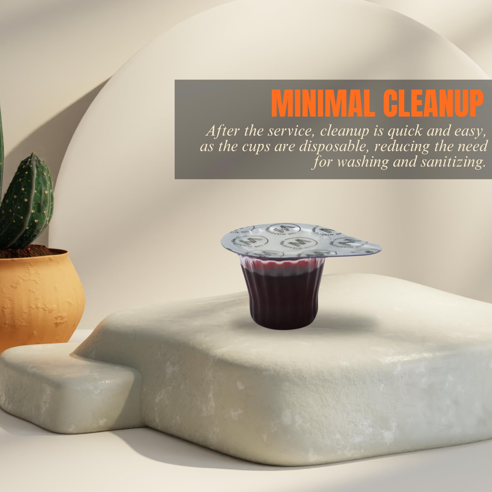 DISCOVERY PRODUCTS one-year shelf life supports ready-to-use events year-round.