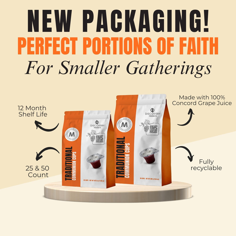 Discovery Products 25-pack set ready for congregations and home use.