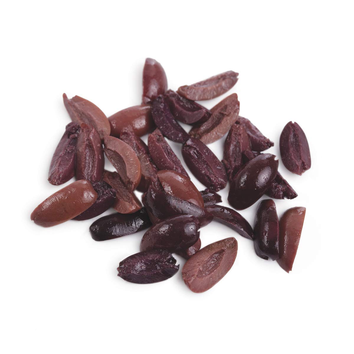 Divina Kalamata olives sliced on pasta for a Mediterranean twist.