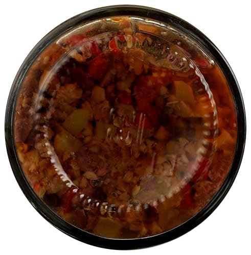 Divina Olive Bruschetta bowl setup for sharing.