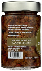 Divina Olive Bruschetta packaging front view.