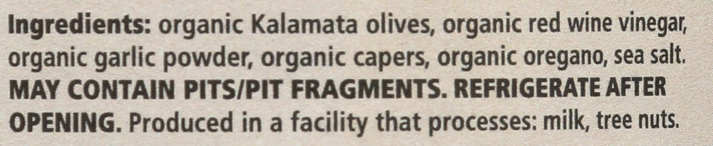 Divina Organic Kalamata Olive Spread with crackers, perfect for simple party bites.
