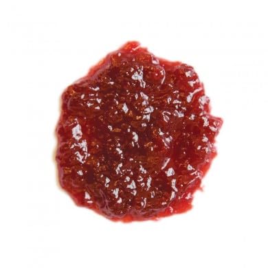 Divina jam on Brie toast, a refined cheese pairing.