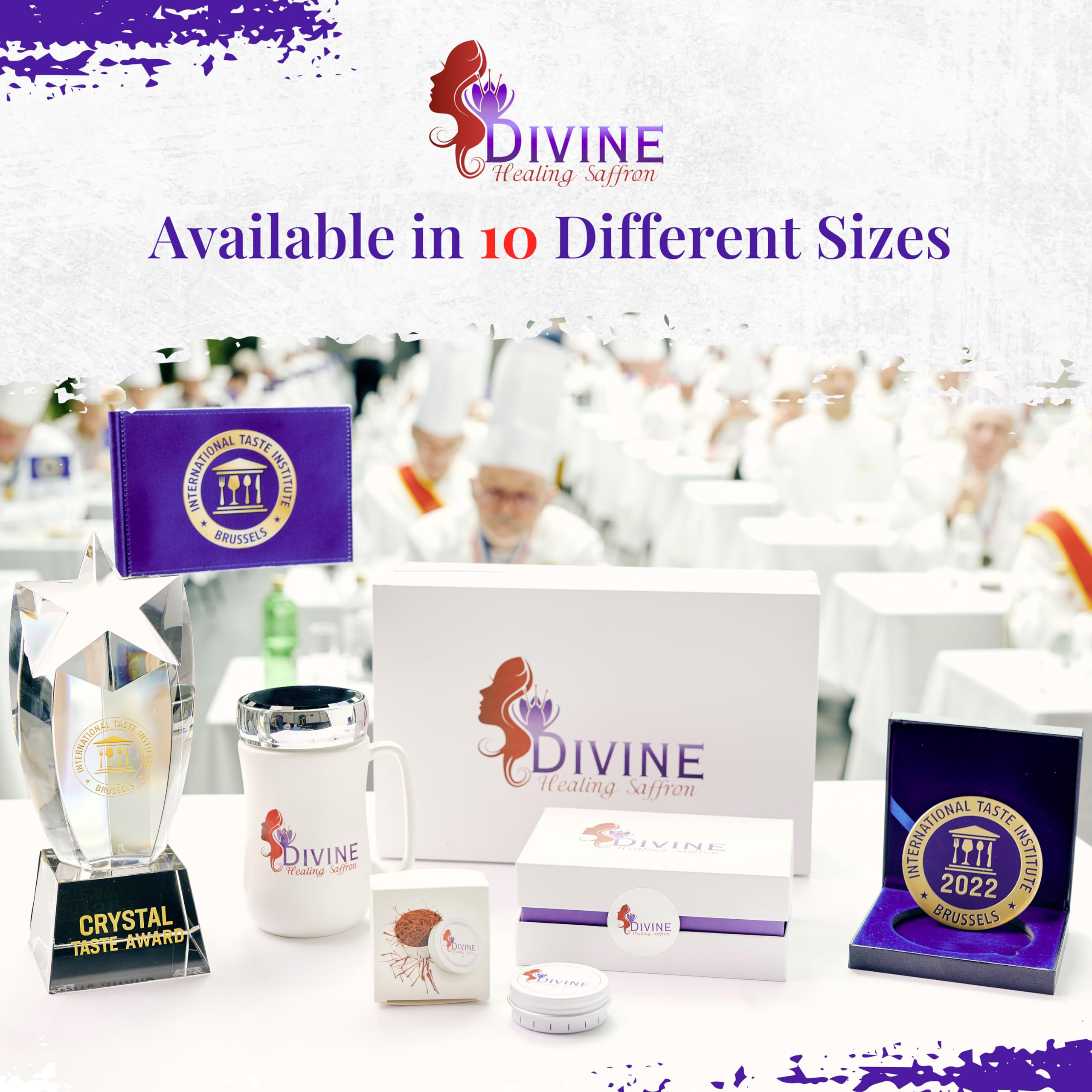 Divine Healing Saffron lab analysis certificate underscoring purity and consistent quality.