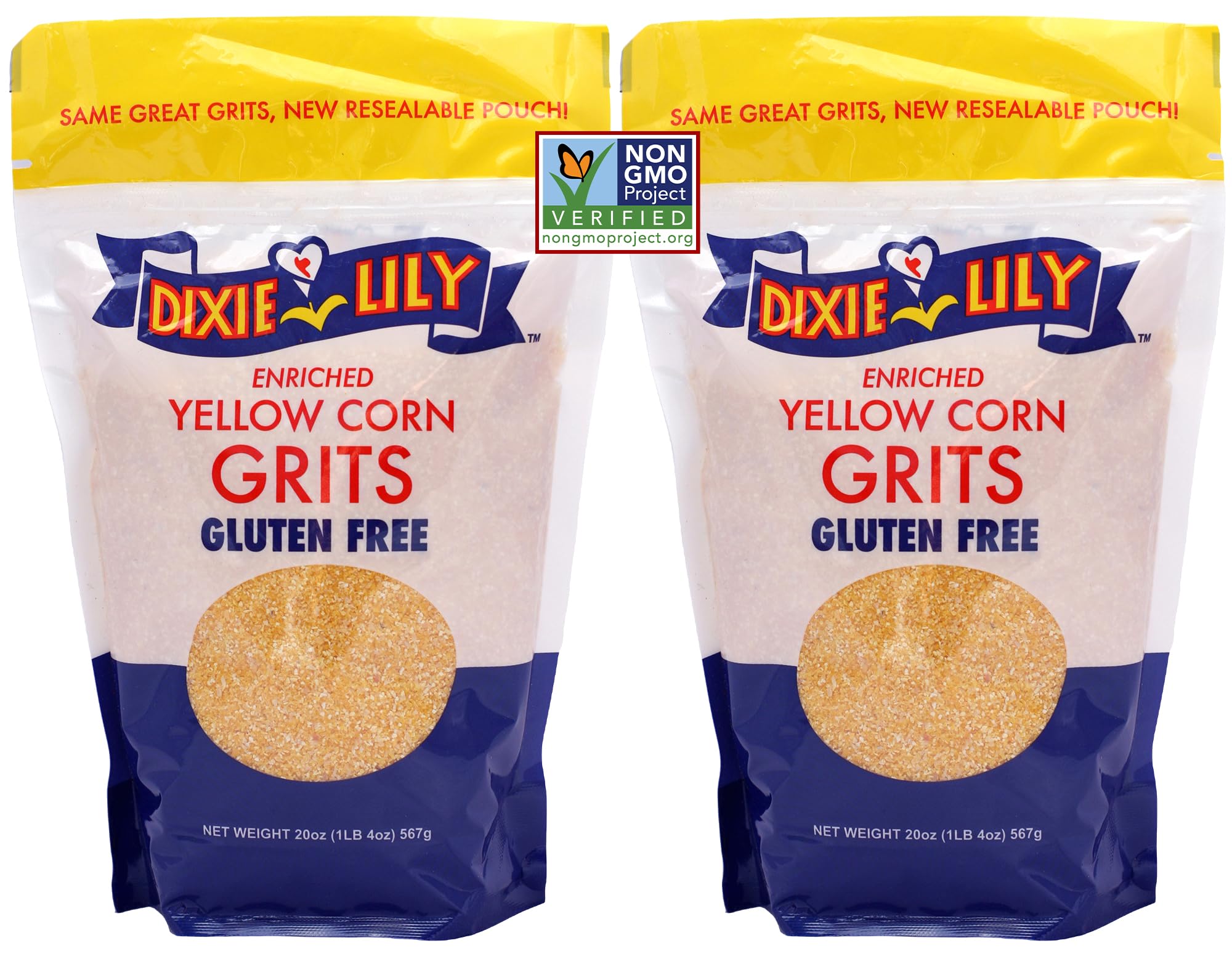 Dixie Lily Yellow Corn Grits ready on the stovetop for a quick comforting meal