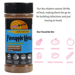 Dizzy Pig Pineapple Head on fruit salad reveals vibrant flavor boost