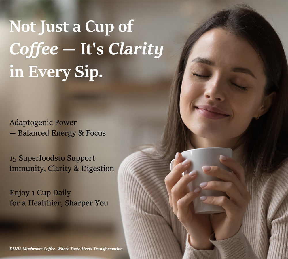 DLNIA coconut milk and MCT oil froth for a rich mouthfeel.