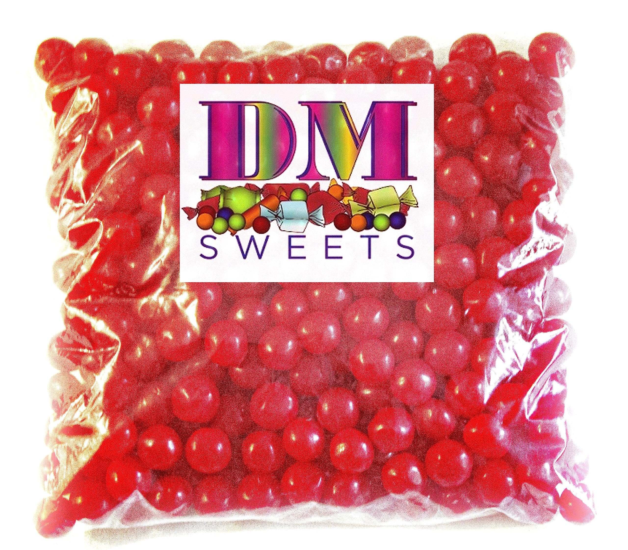 DM Sweets Cherry Sours bulk label image featuring 1 lb packaging for bulk orders