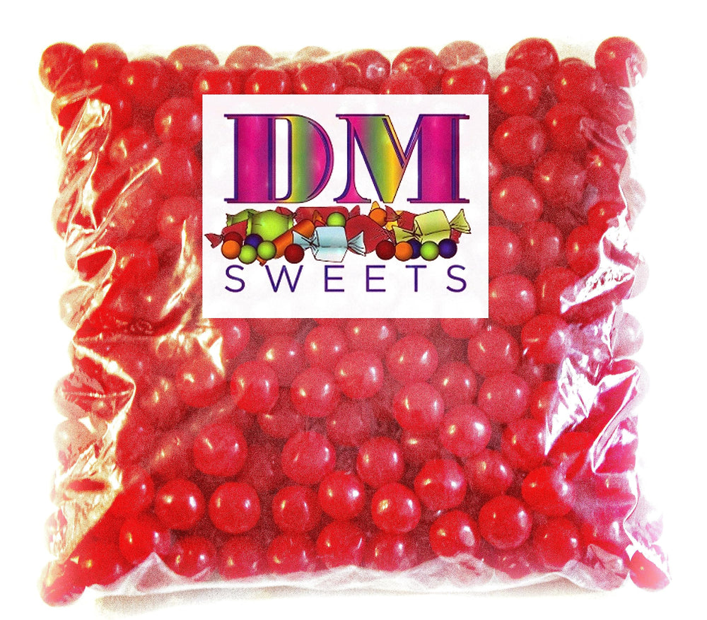 DM Sweets Cherry Sours bulk label image featuring 1 lb packaging for bulk orders