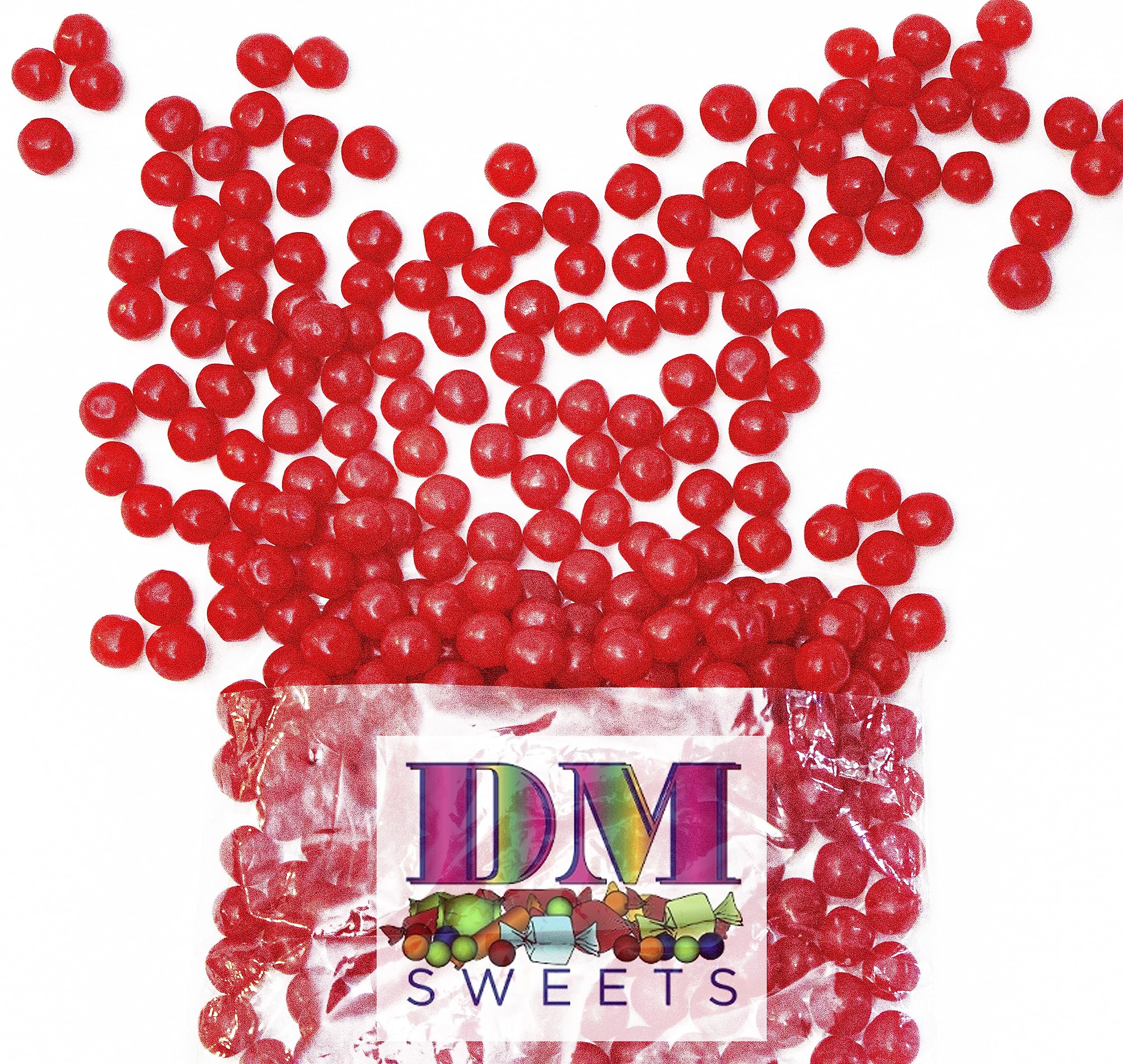 DM Sweets Cherry Sours vending display ideal for machines and candy bowls