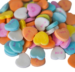 DM Sweets crunchy heart candies 20oz ideal for snack jars and candy dishes