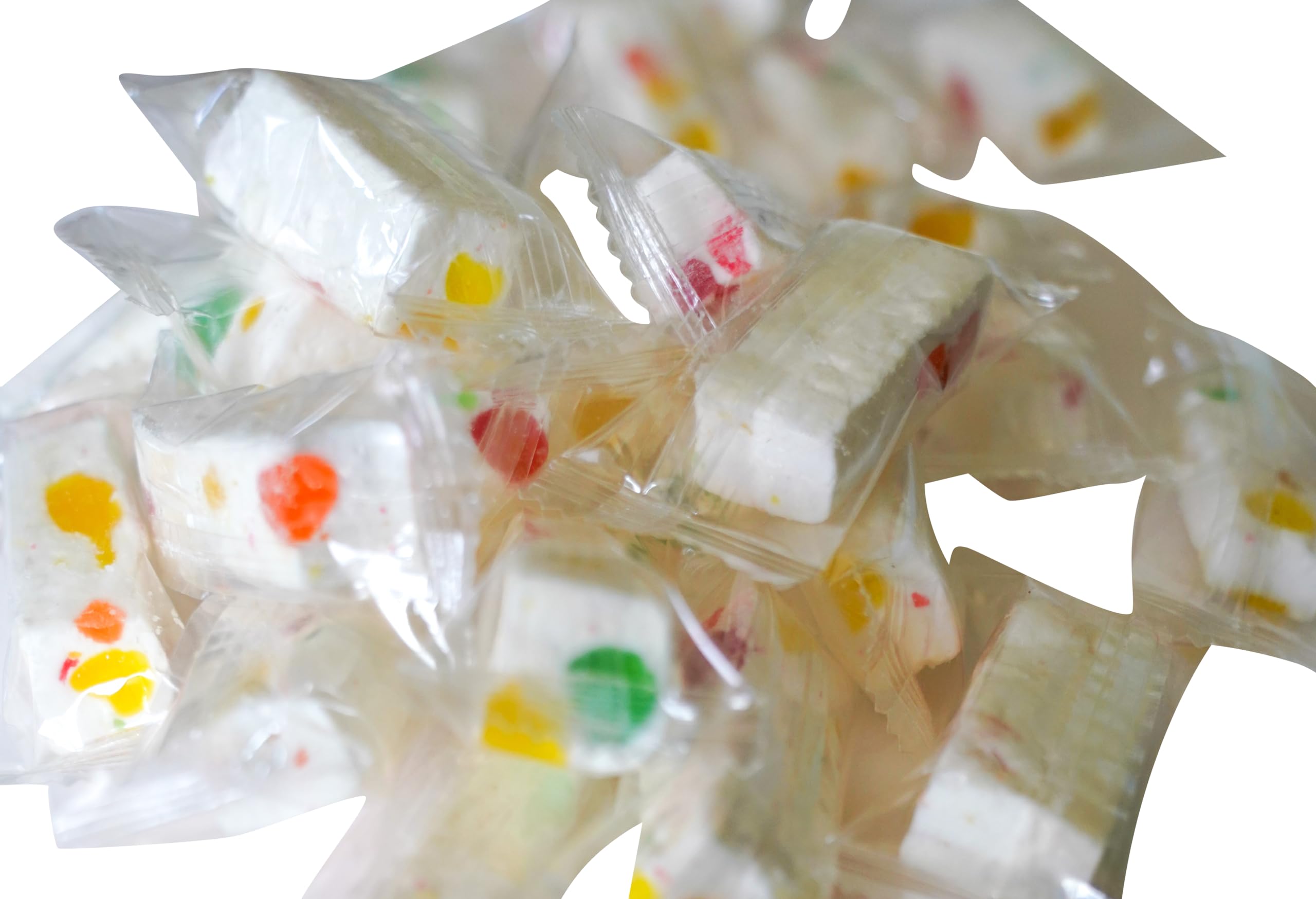 DM Sweets Jube Nougat soft nougat close-up texture