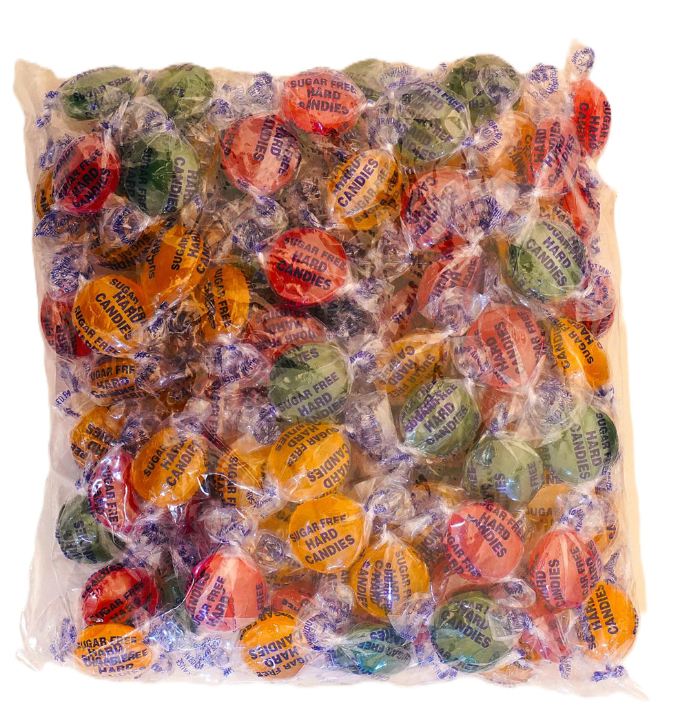 Lime flavor candy in lively green hue.