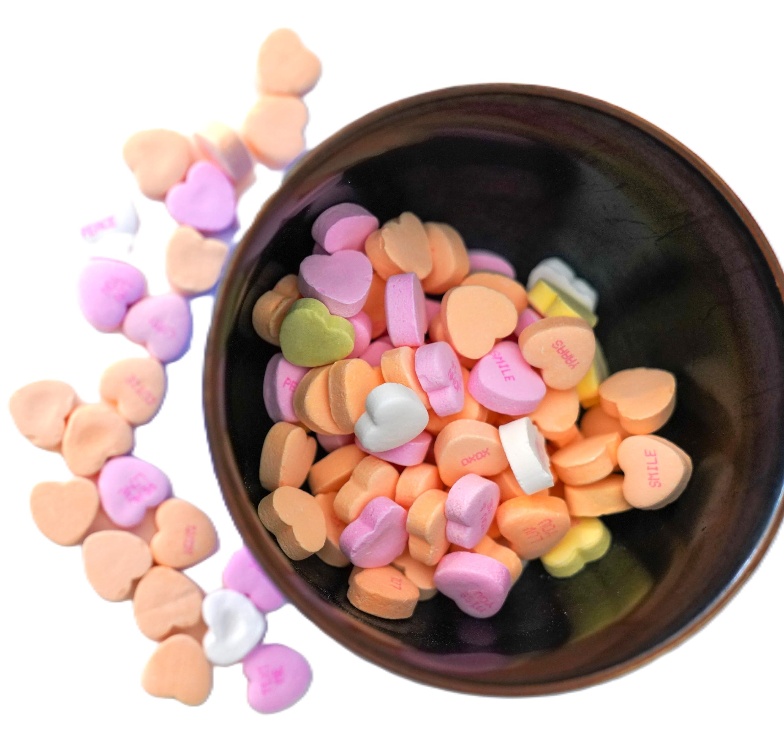 DM Sweets pastel hearts ideal for vending machine displays