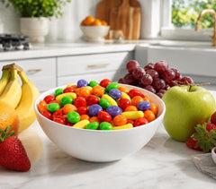DM Sweets strawberry-shaped candy ideal for party bowls and gifts