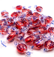 DM Sweets sugar-free cinnamon buttons in a 1lb box for sugar-conscious snacking