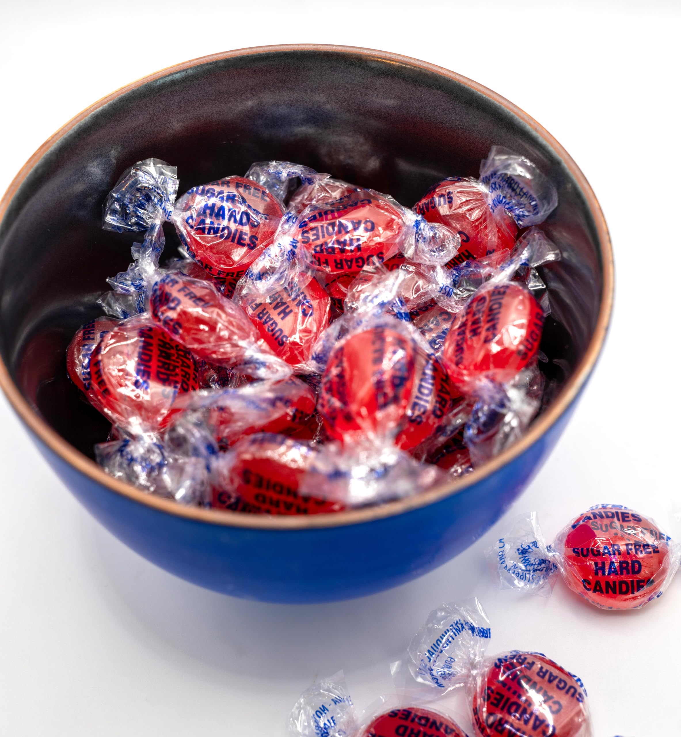 Bulk-pack DM Sweets sugar-free cinnamon buttons for parties