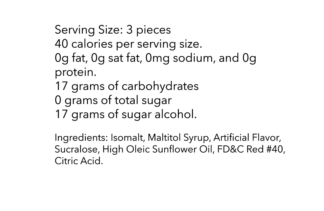 DM Sweets sugar-free cinnamon buttons convenient for travel