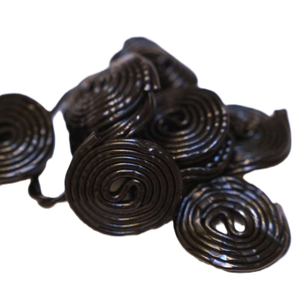 DM Sweets Black Licorice Wheels packaging preserves freshness and flavor