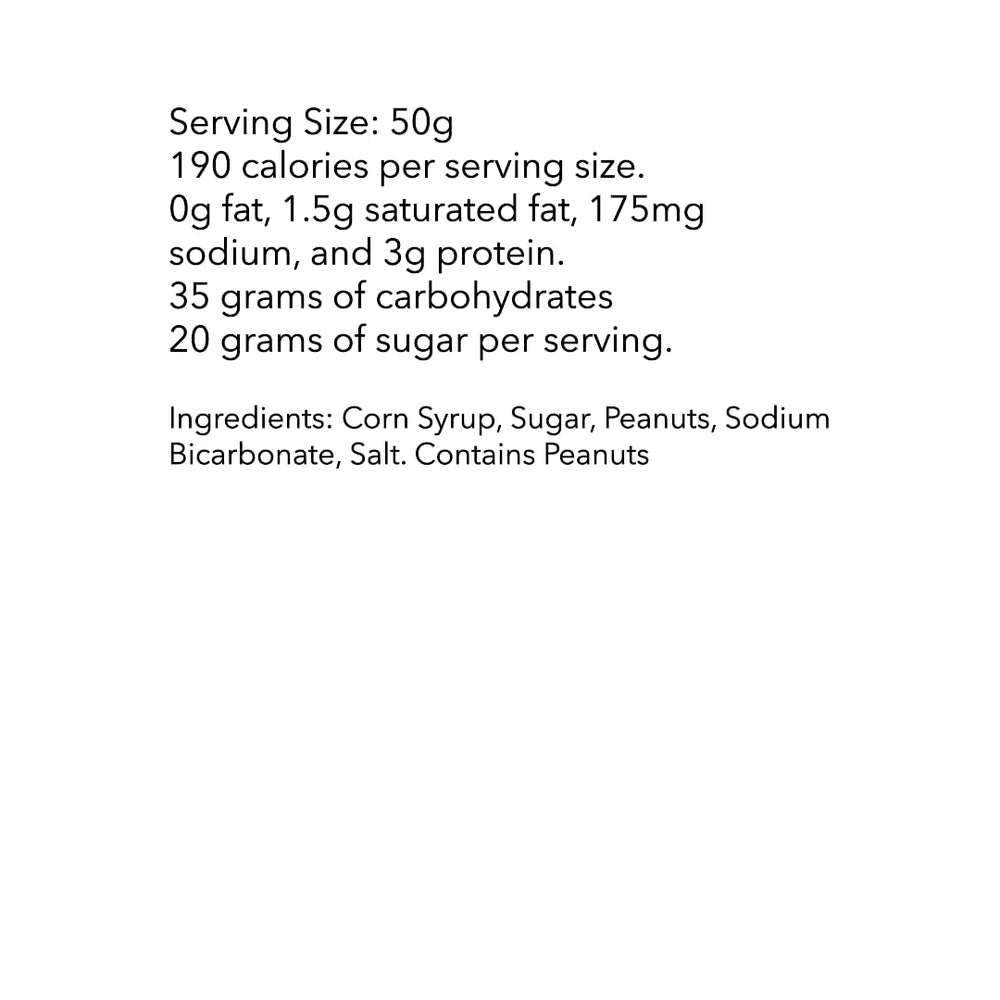 DM Sweets peanut brittle candy-dish-display inviting treat for guests