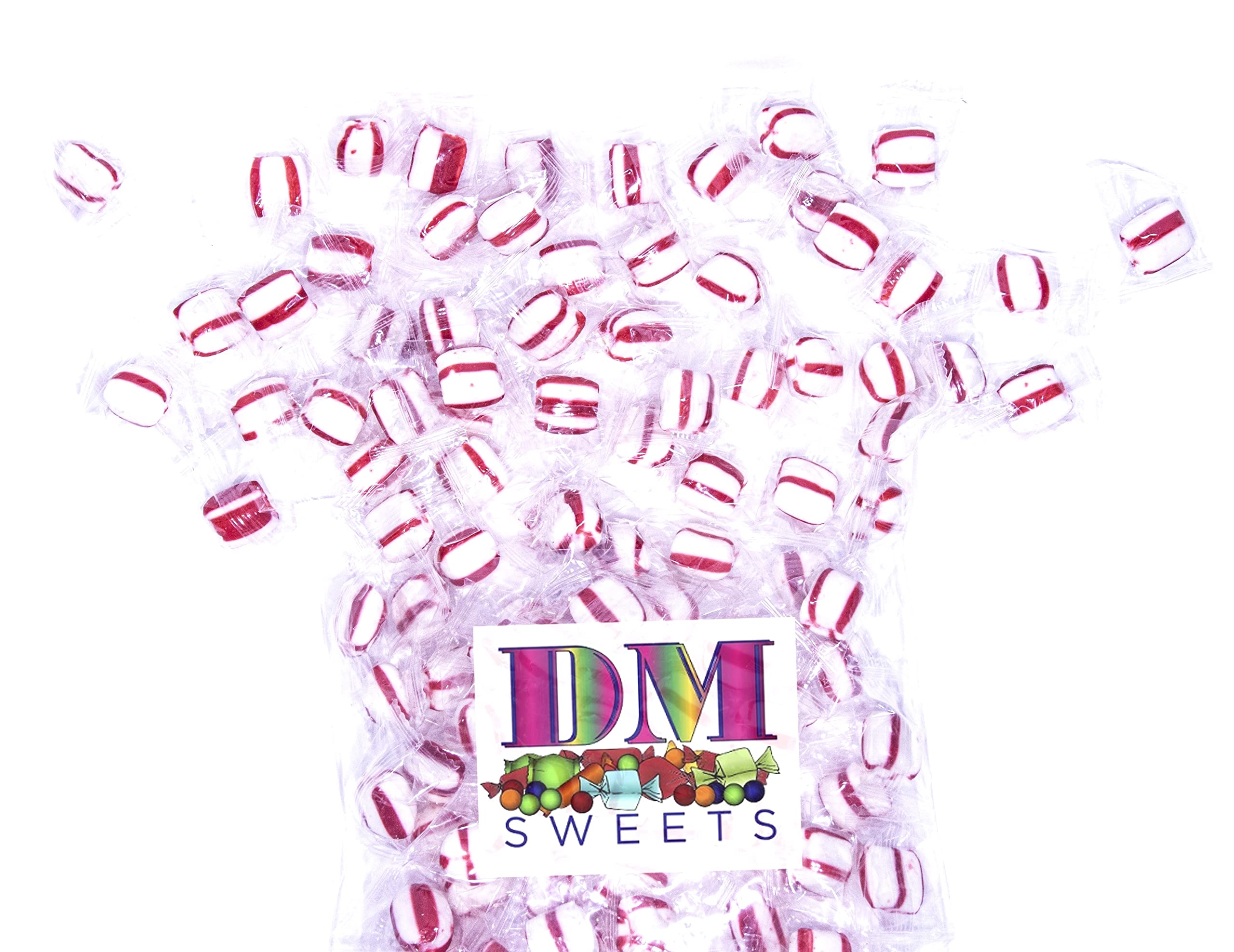 DM Sweets Peppermint Puffs individually wrapped for easy sharing
