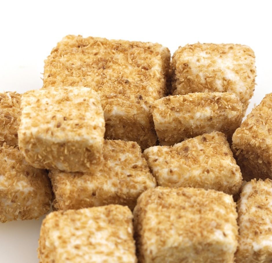 DM Sweets marshmallows arranged on a dessert plate for shareable treats.