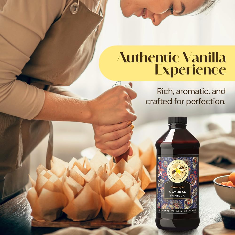 Doctor Vanilla Artisanal dessert plate featuring vanilla-enhanced treats