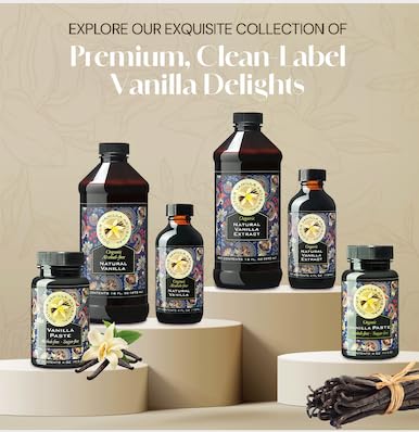 Doctor Vanilla Artisanal vanilla label close-up reinforces ethical sourcing and education support