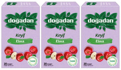 Dogadan Apple Tea 20-bag pack, crisp apple flavor for anytime refreshment.