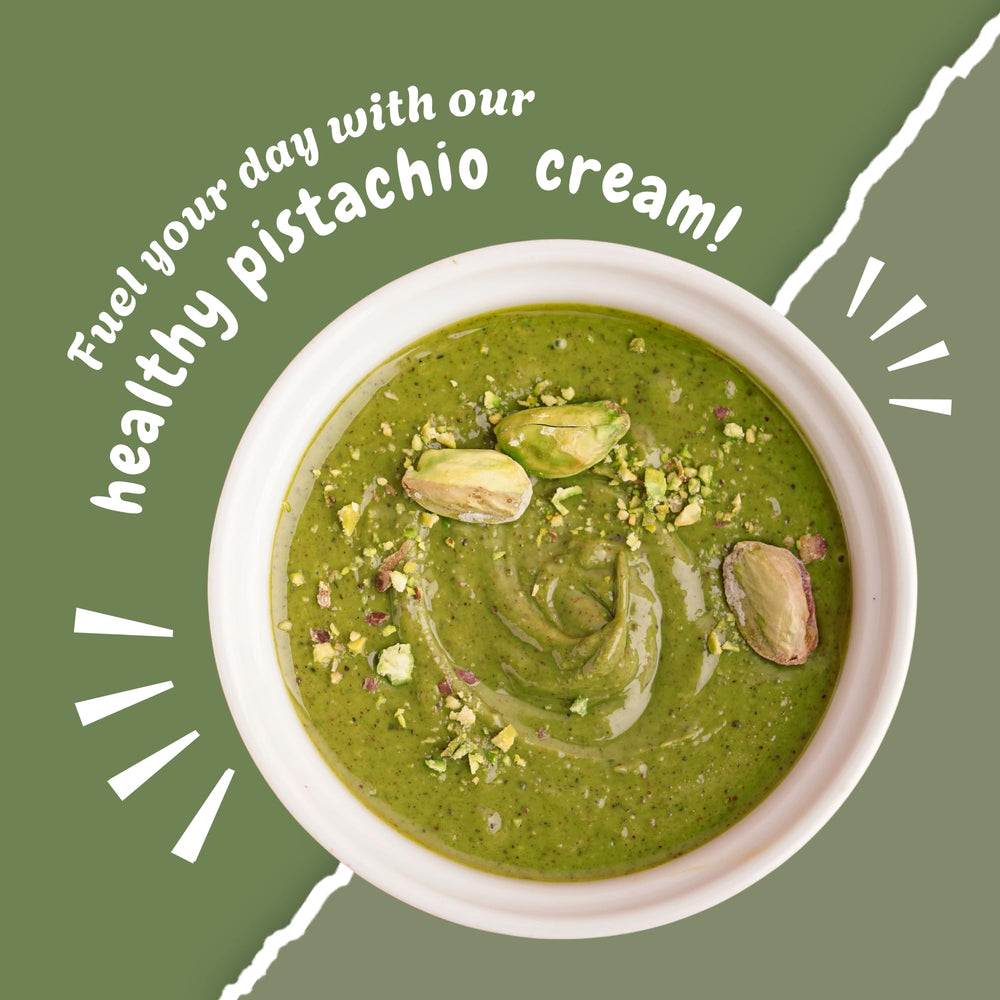 Dolce Calma pistachio cream with Dubai chocolate layers.