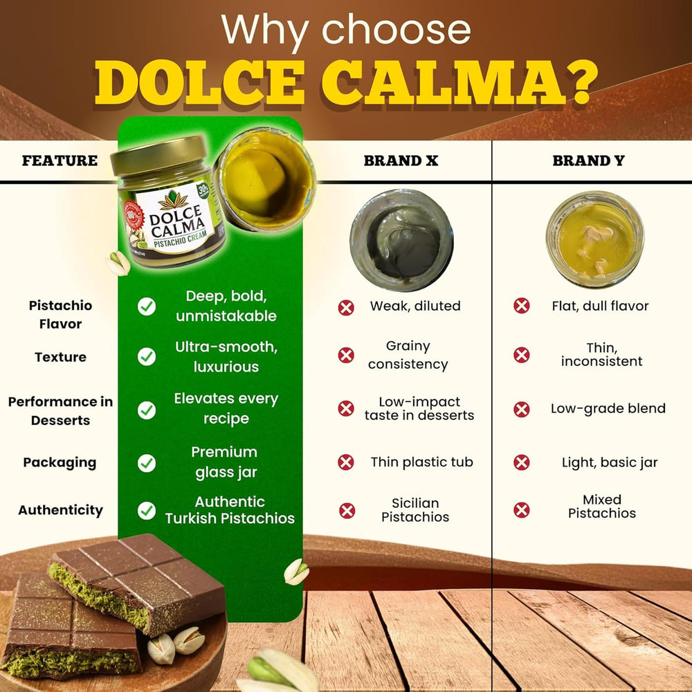 Silky Dolce Calma cream pipes cleanly for fillings and frostings.