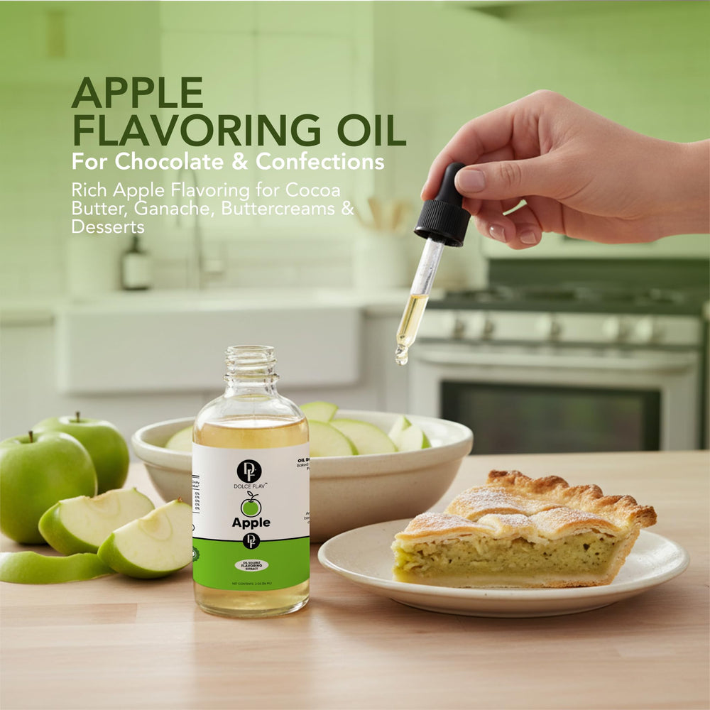 Dolce Flav Apple Extract ice-cream adds authentic apple notes.