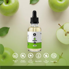 Dolce Flav Apple Extract pour blends into fats for even flavor.