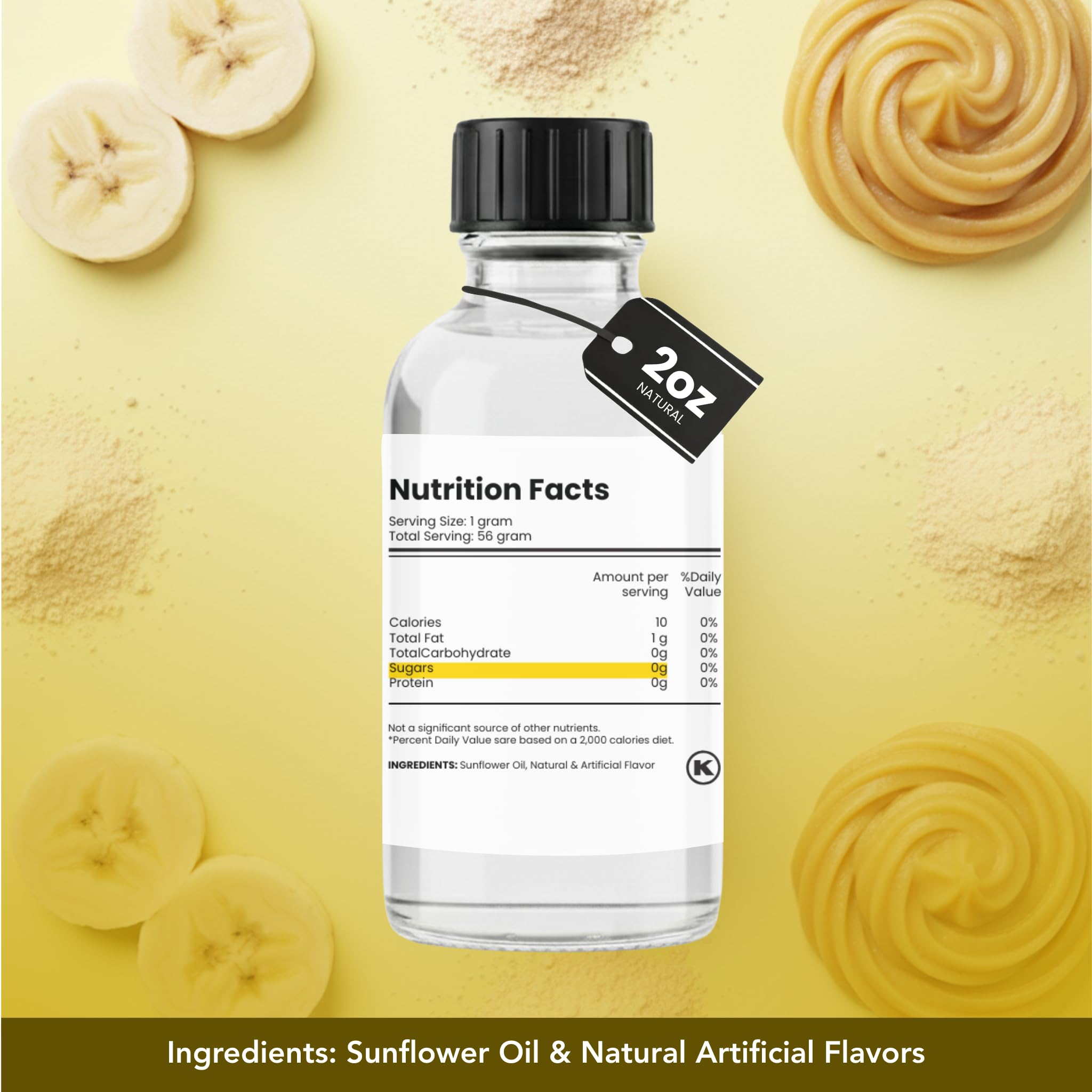 Dolce Flav banana extract measured dropper for precise use