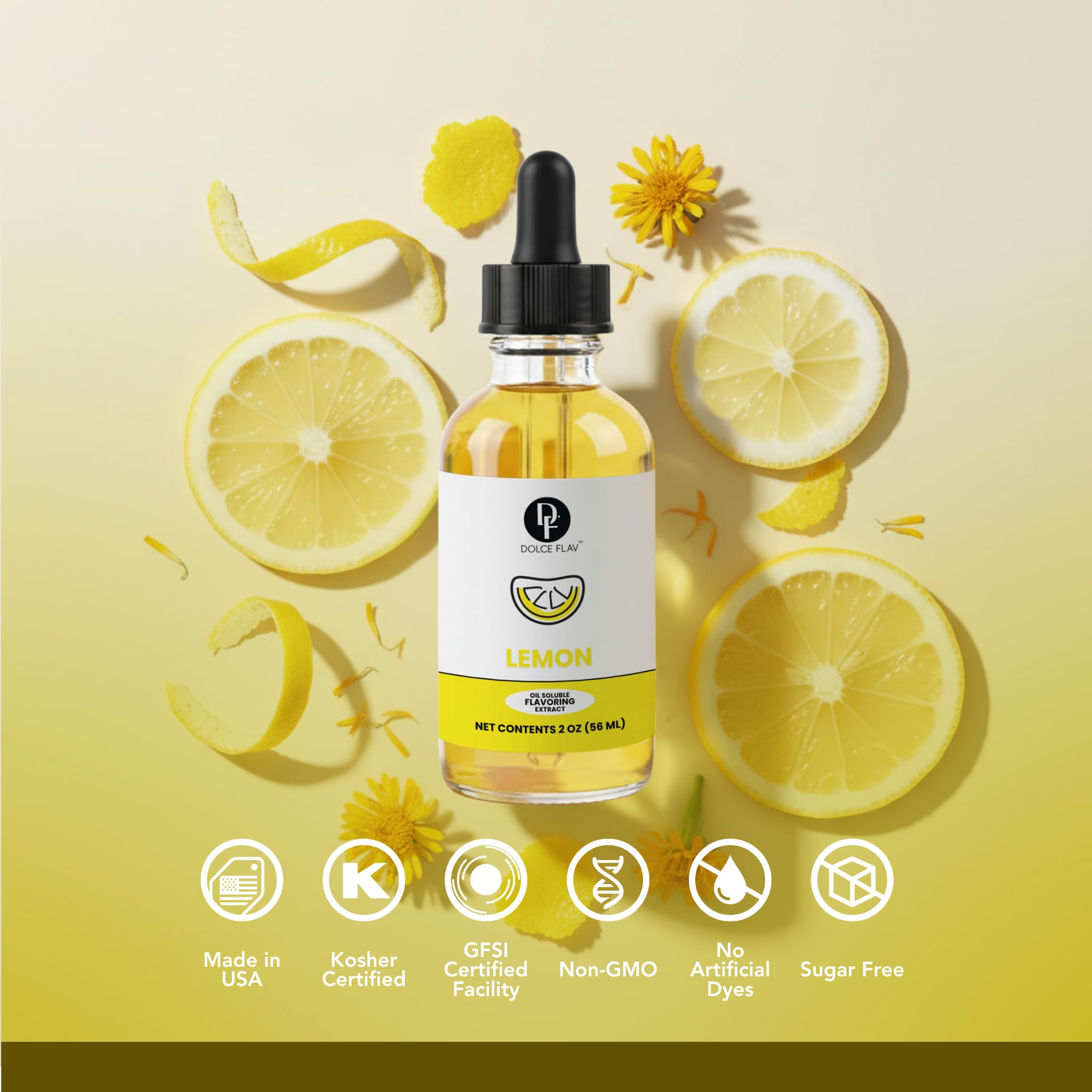 Dolce Flav lemon concentrate lip gloss creation for citrus shine