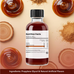 Dolce Flav Maple Extract dropper demonstrates precise control for recipes
