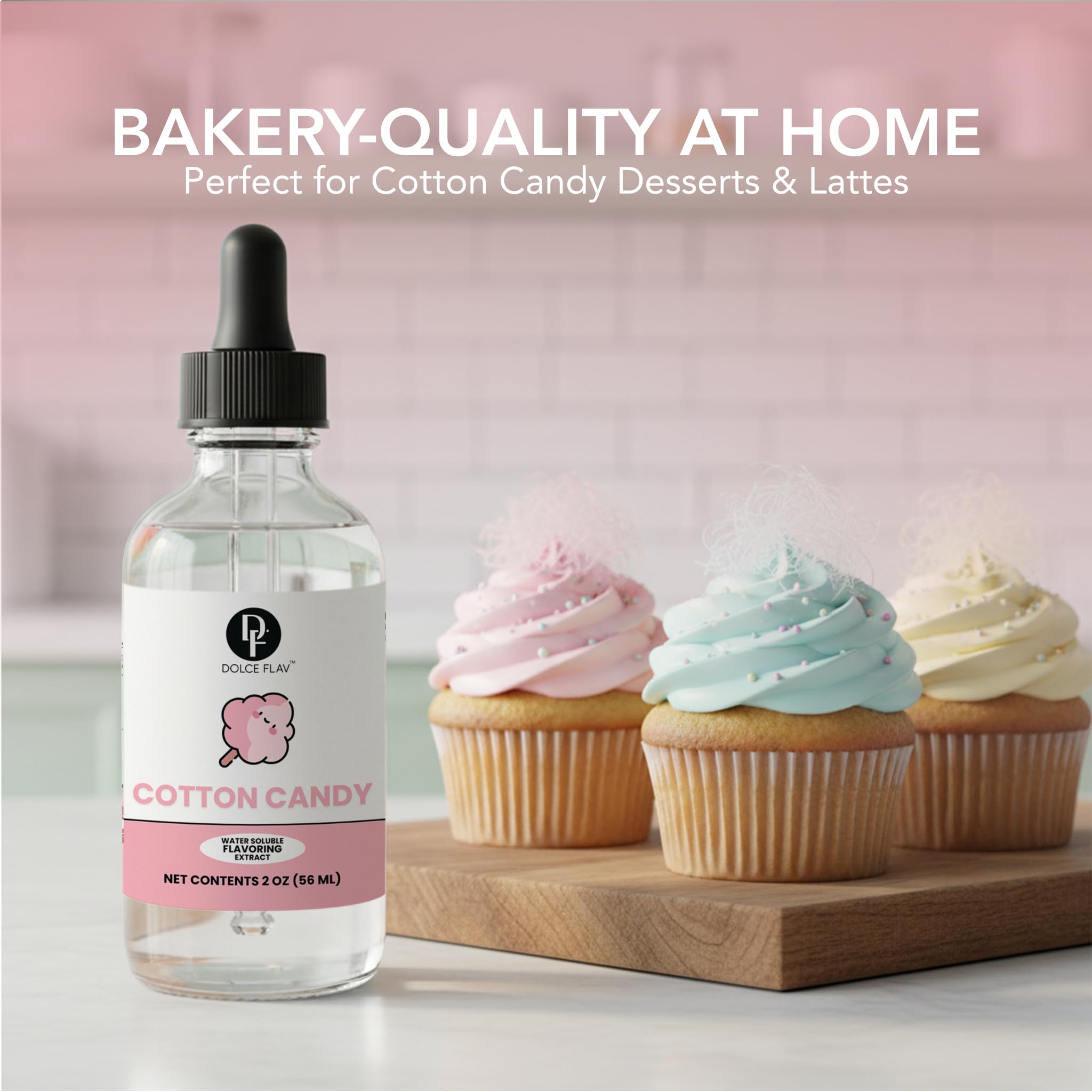 Compact 2-ounce Dolce Flav bottle in packaging.