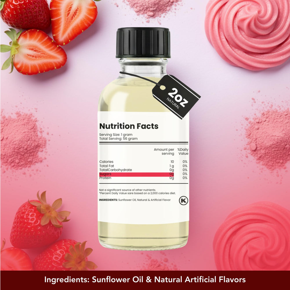 Dolce Flav Strawberry Dropper enables precise flavoring in recipes.
