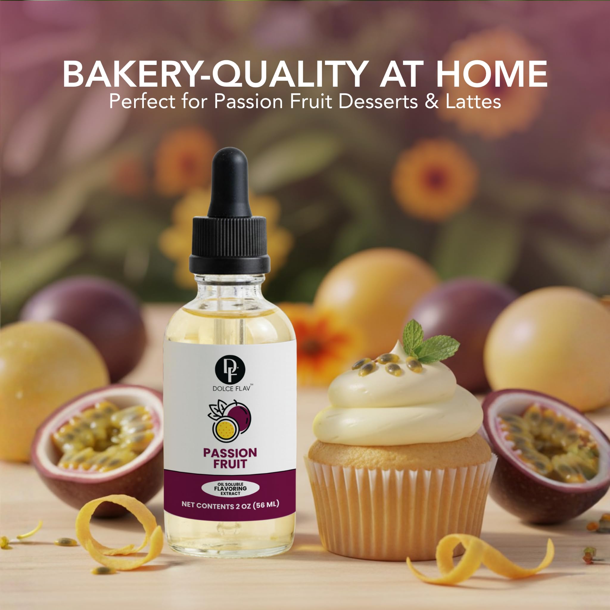 Dolce Flav passion fruit extract perfect for Ninja Creami frozen treats.