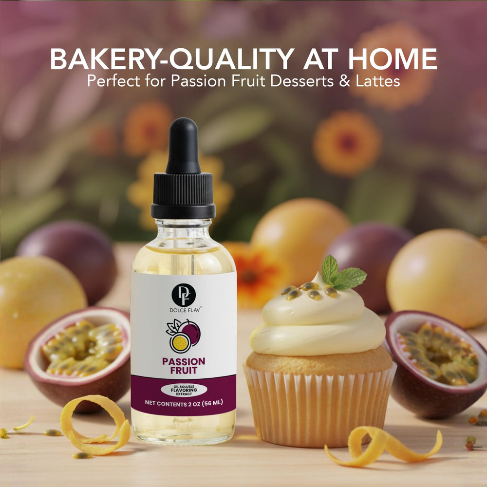 Dolce Flav passion fruit extract perfect for Ninja Creami frozen treats.