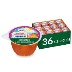 Dole Fruit Bowls Mandarins in Orange Gel cup: convenient gluten-free on-the-go snack