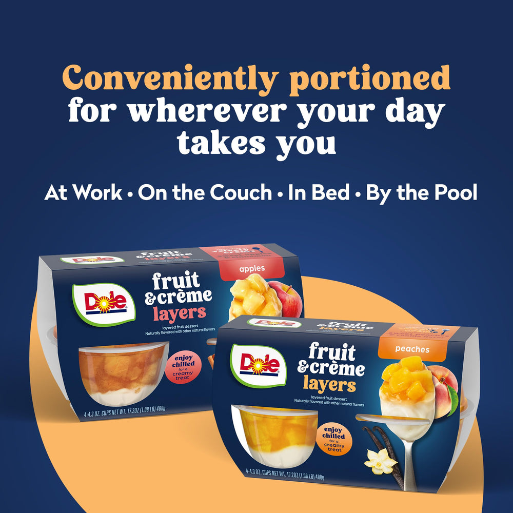 DOLE bulk cups come in 36-count trays for easy access.
