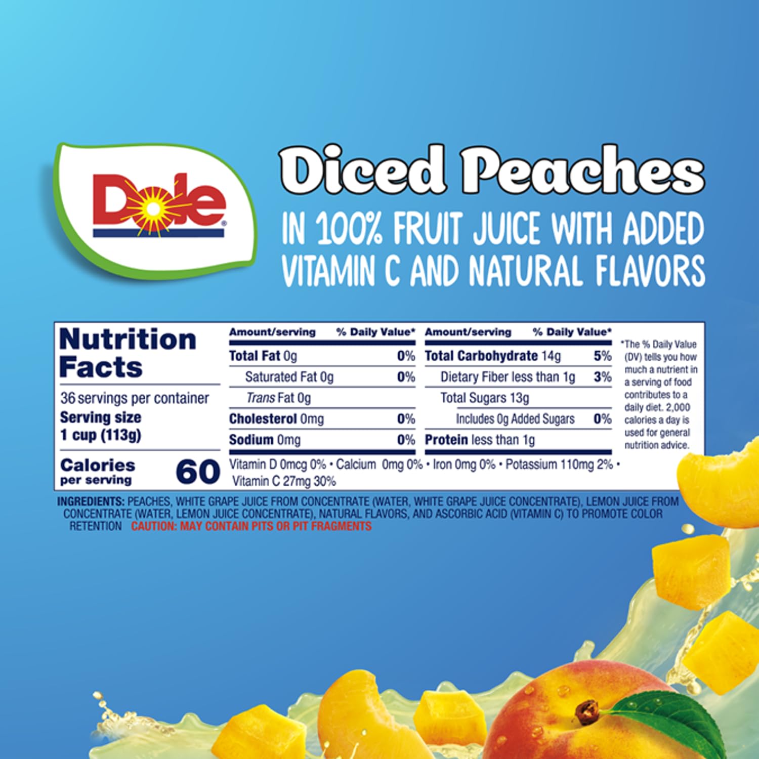 Dole Fruit Bowls serving idea shows a quick snack ideal for lunchboxes.