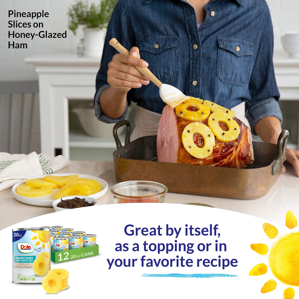 Dole Pineapple Slices snack-ready pack, convenient for on-the-go meals.
