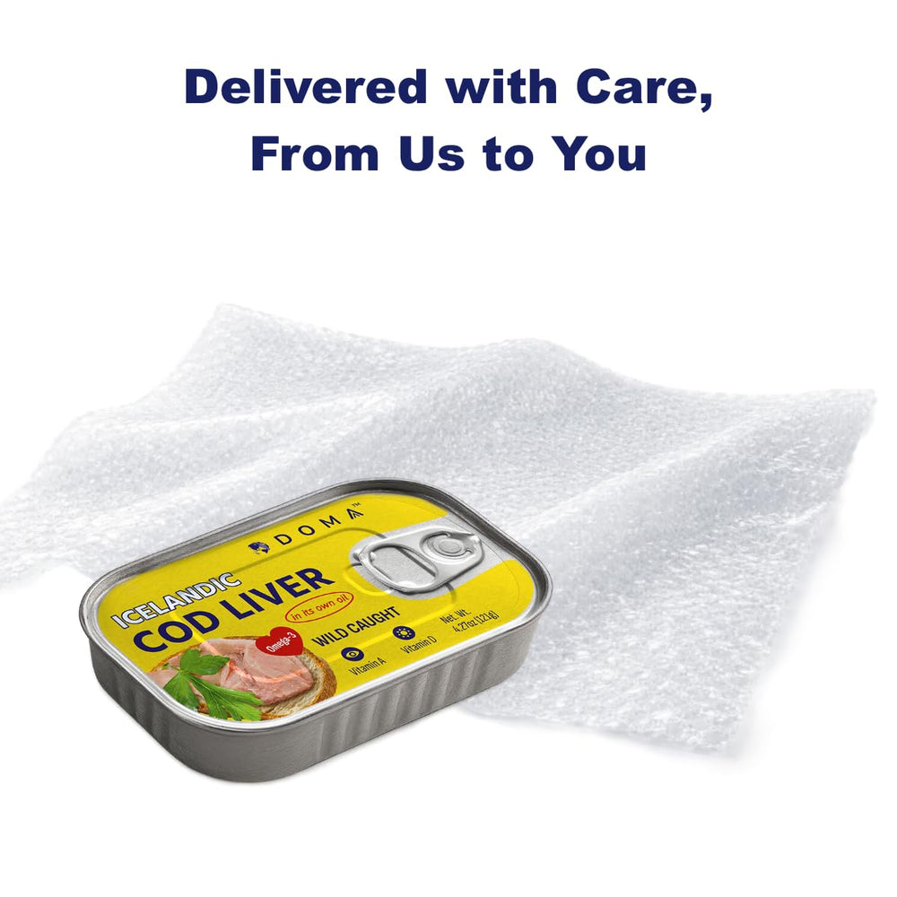 DOMA Icelandic cod liver in its own oil preserves flavor and heritage.